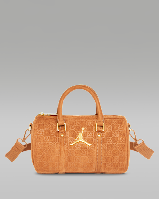 Jordan Suede Monogram Mini Duffel (3L). Nike DK